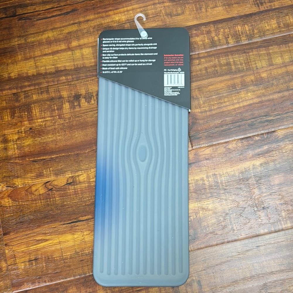 OXO SoftWorks Gray Silicone Drying Mat New - Picture 5 of 6